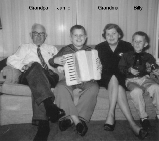 Jamie and accordion