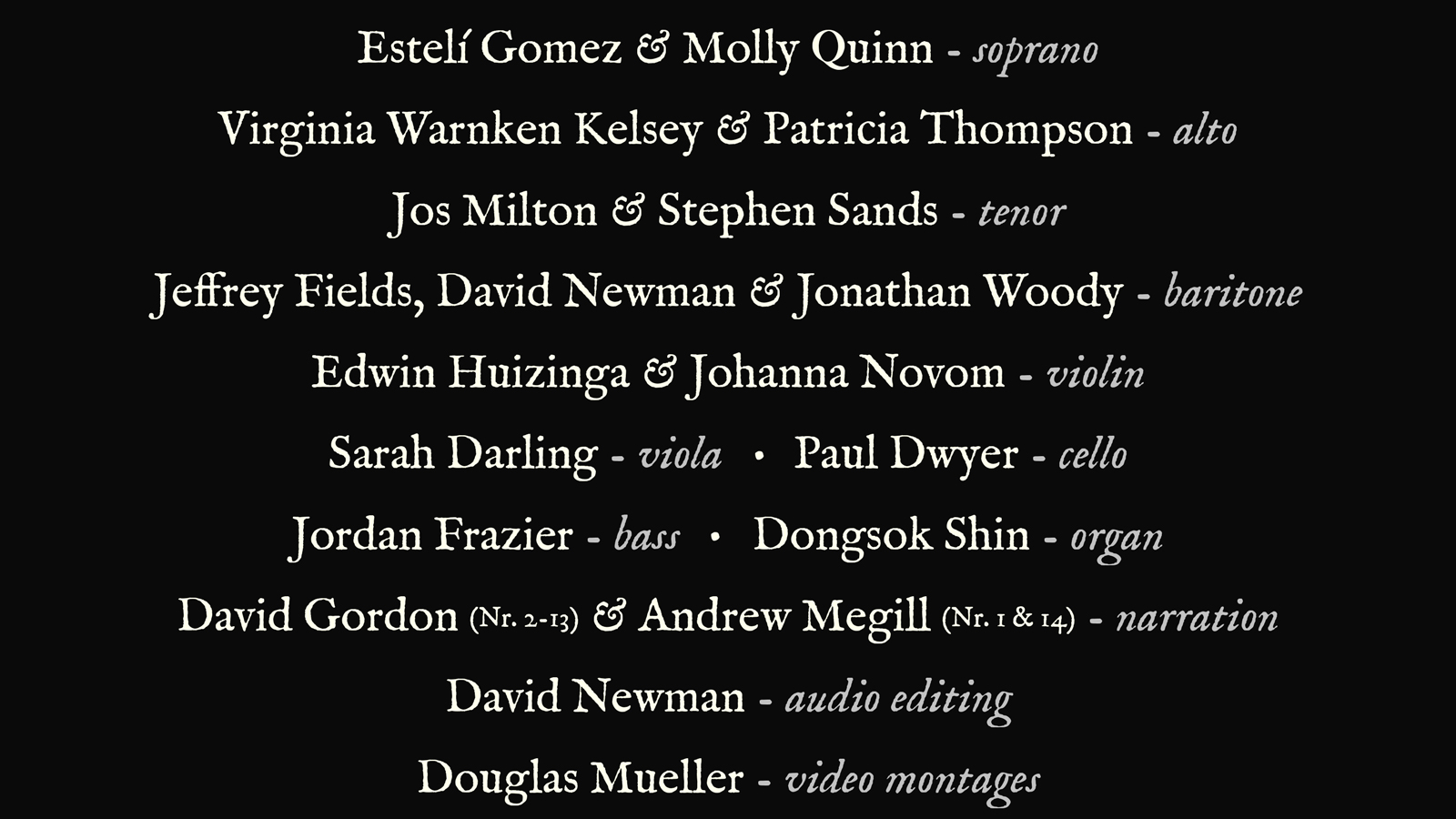 Cast
